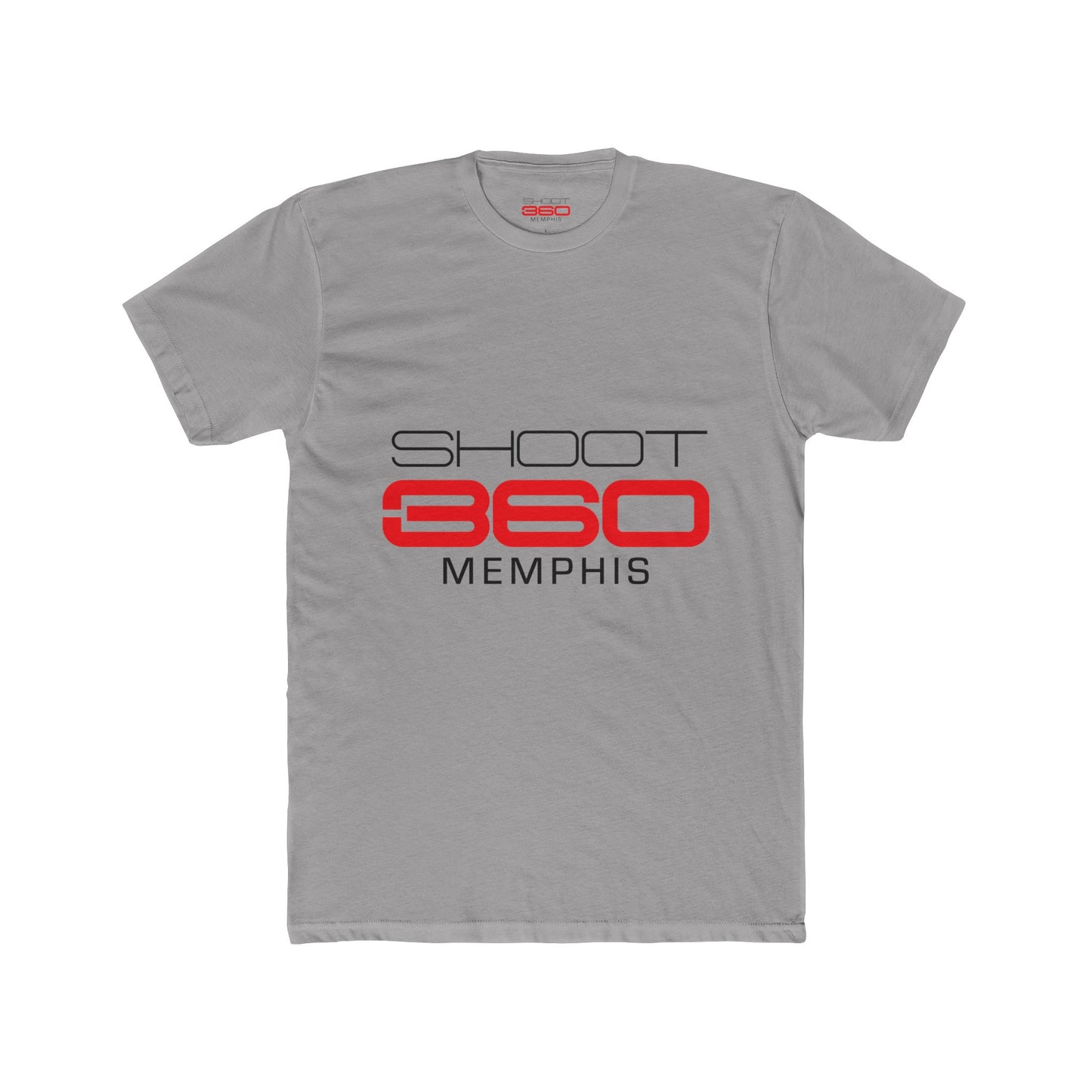 Shoot 360 Memphis Unisex Cotton Crew Tee - Casual Sportswear for Every Occasion