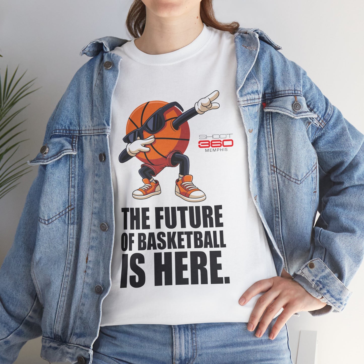 Future of Basketball Unisex Tee - Sportswear, Gift for Athletes, Fitness Shirt, Basketball Enthusiast Apparel, Casual Sportswear