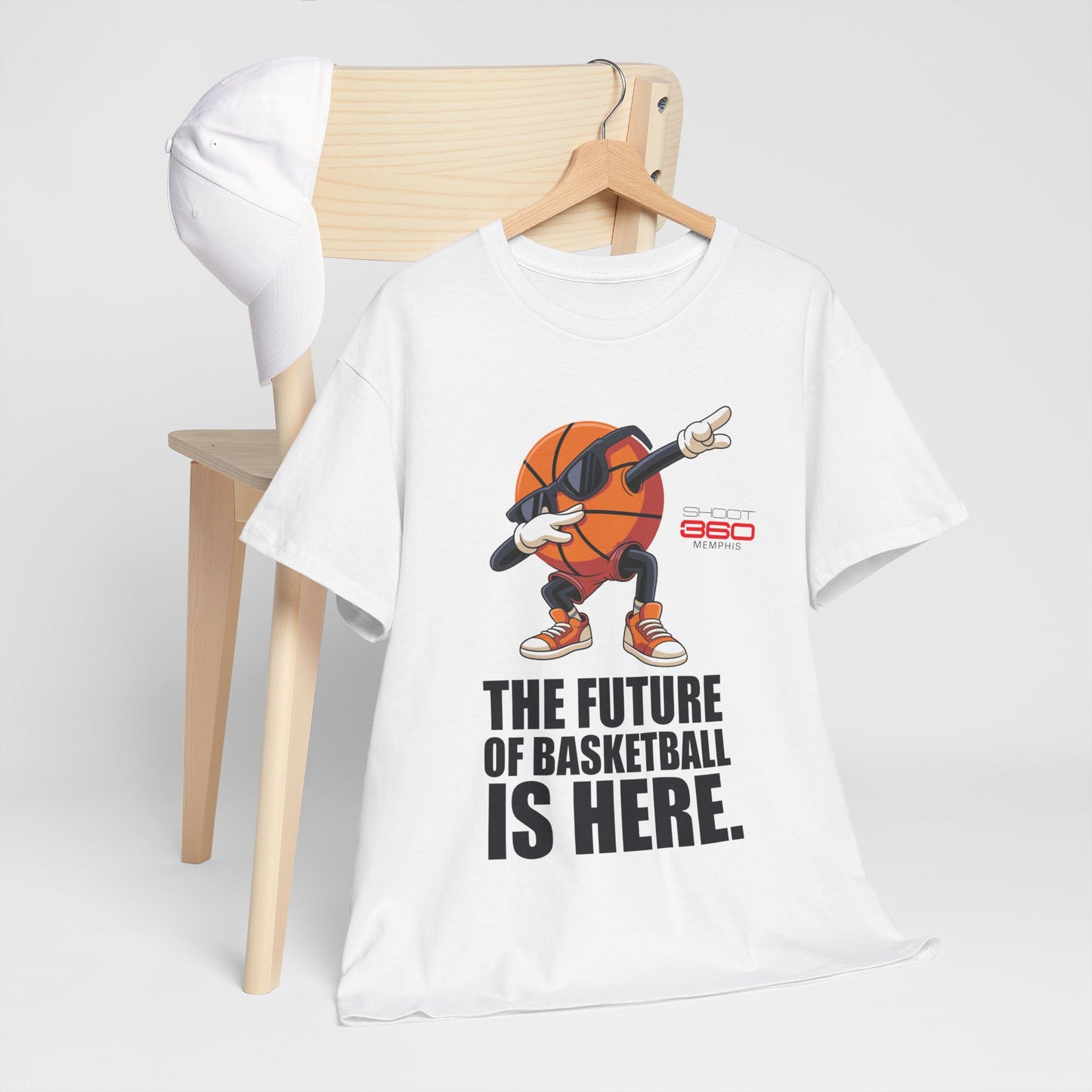 Future of Basketball Unisex Tee - Sportswear, Gift for Athletes, Fitness Shirt, Basketball Enthusiast Apparel, Casual Sportswear