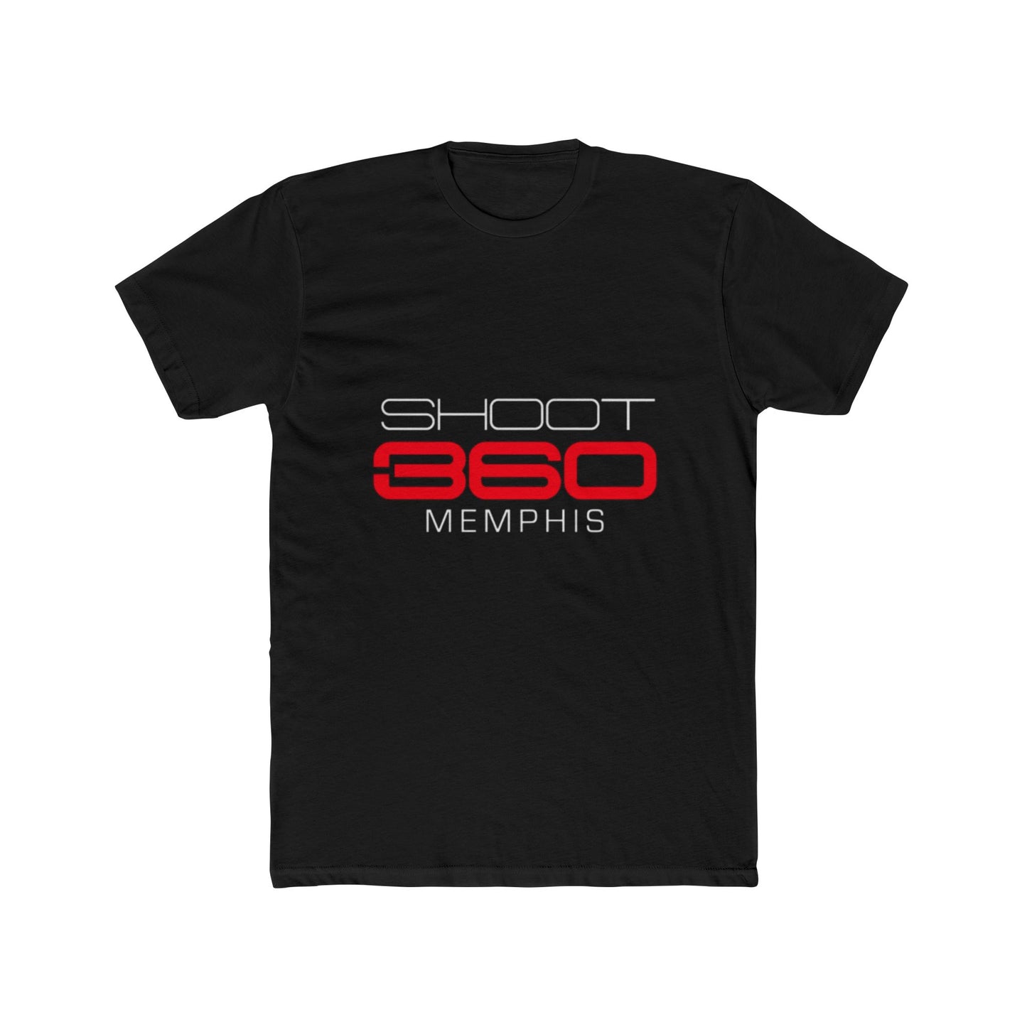 Shoot 360 Memphis Unisex Cotton Crew Tee - Casual Sportswear for Athletes