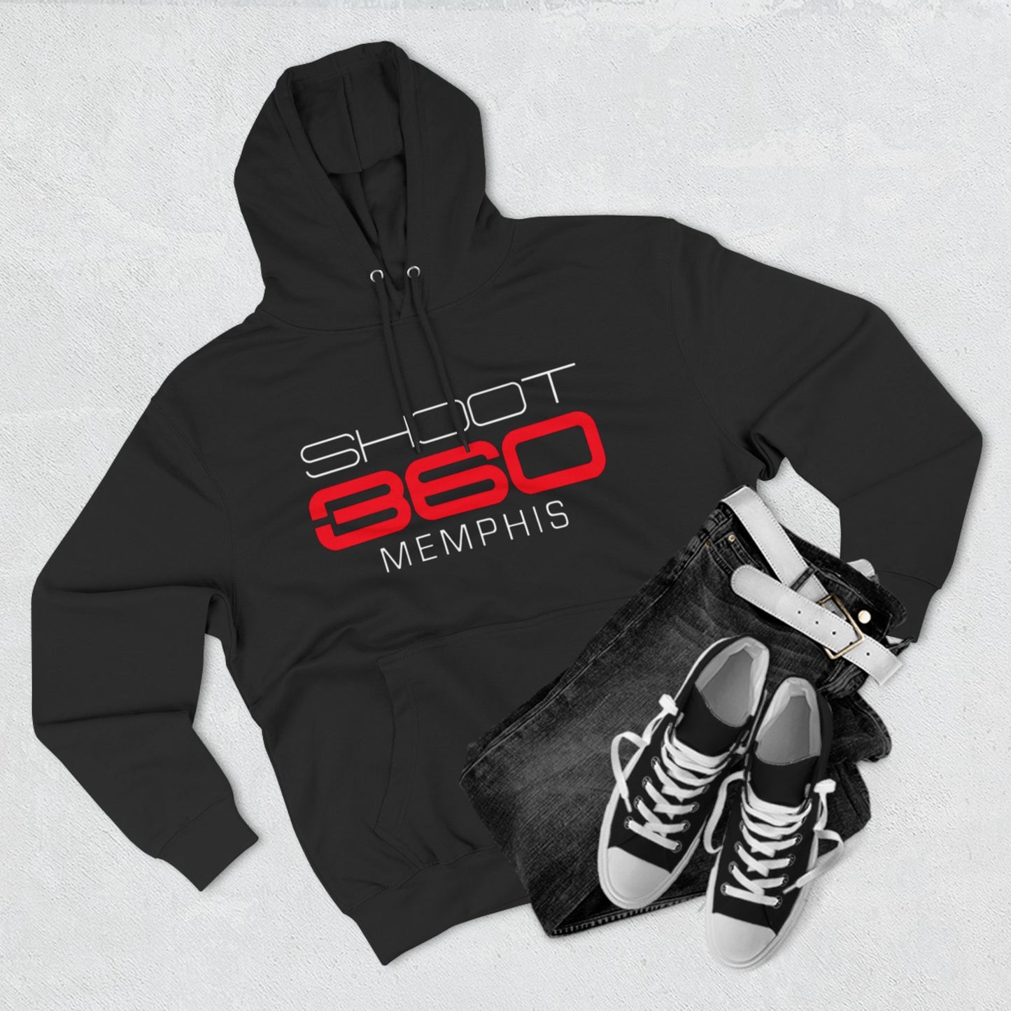 Shoot 360 Memphis Fleece Hoodie - Stylish and Cozy Apparel for Sports Enthusiasts