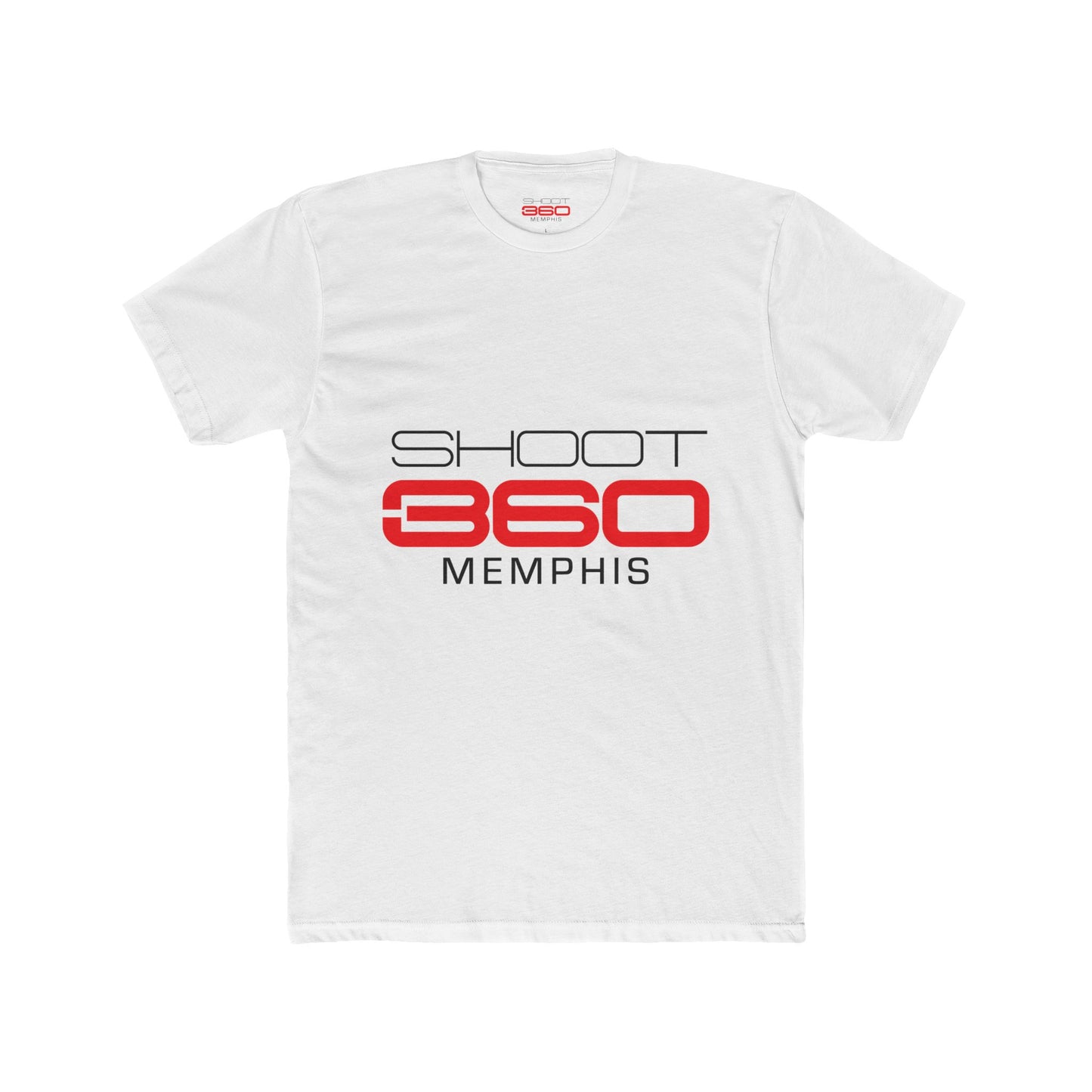 Shoot 360 Memphis Unisex Cotton Crew Tee - Casual Sportswear for Every Occasion
