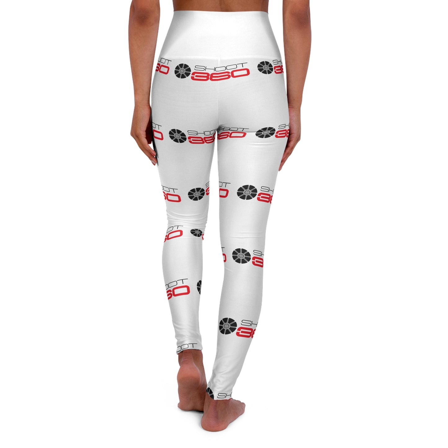 Sporty High Waisted Yoga Leggings - Perfect for Active Lifestyle & Fitness Enthusiasts