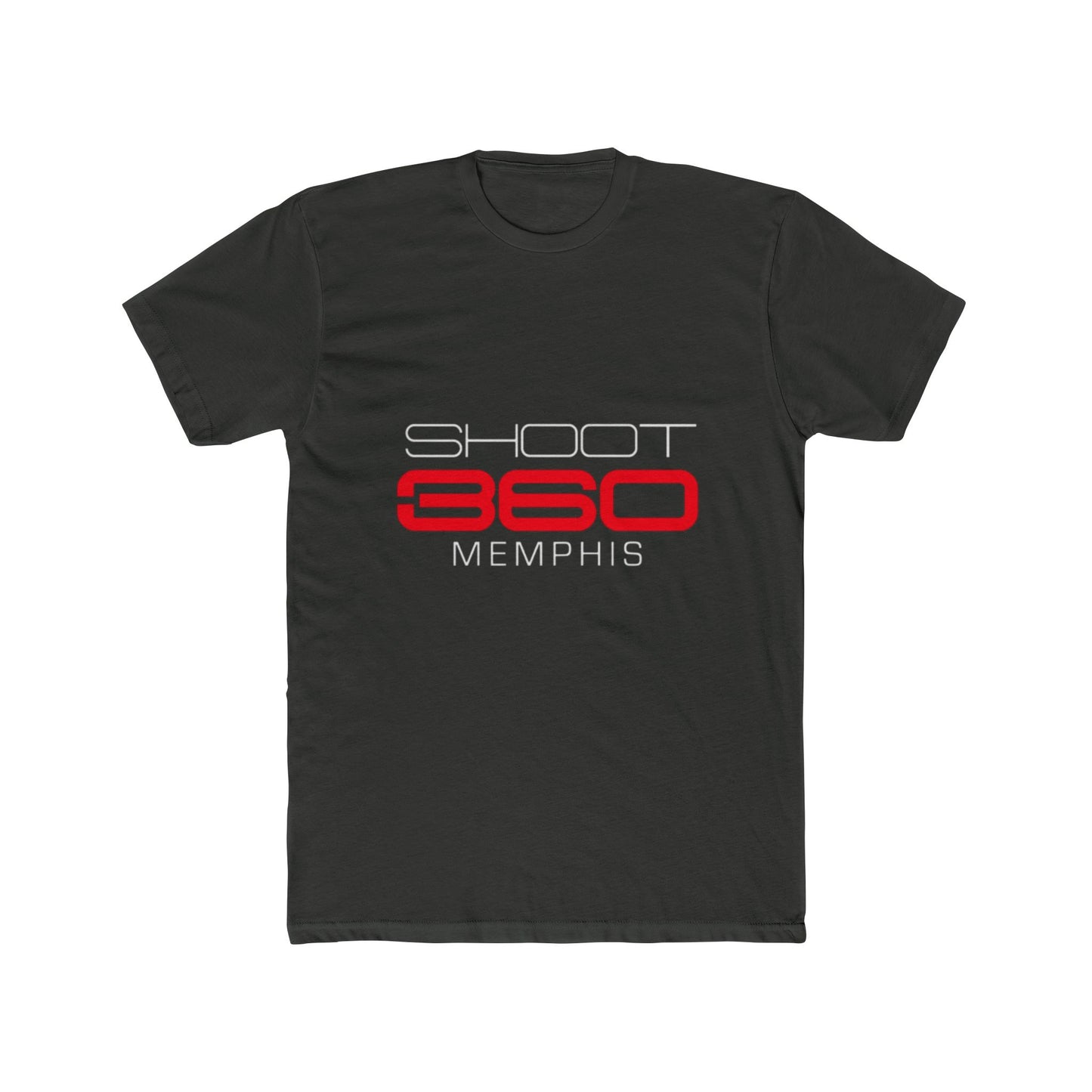 Shoot 360 Memphis Unisex Cotton Crew Tee - Casual Sportswear for Athletes