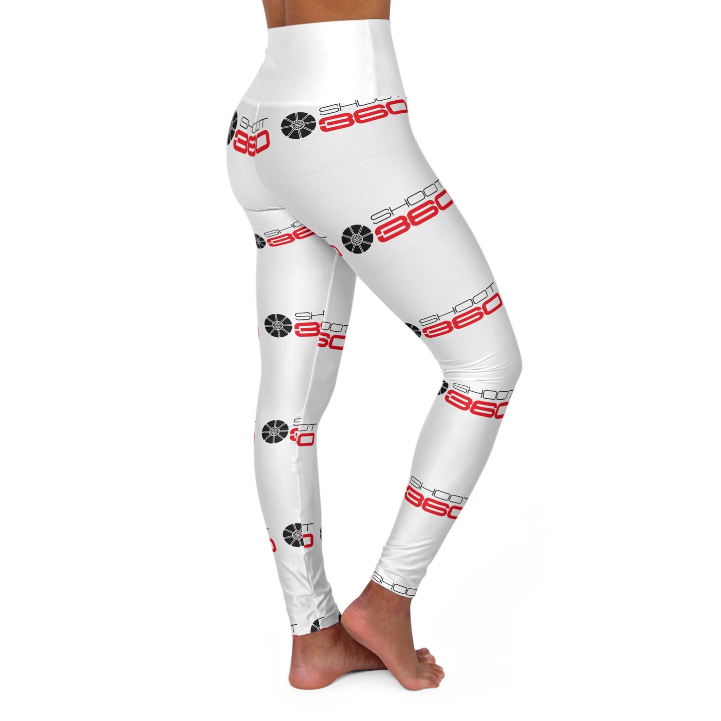 Sporty High Waisted Yoga Leggings - Perfect for Active Lifestyle & Fitness Enthusiasts