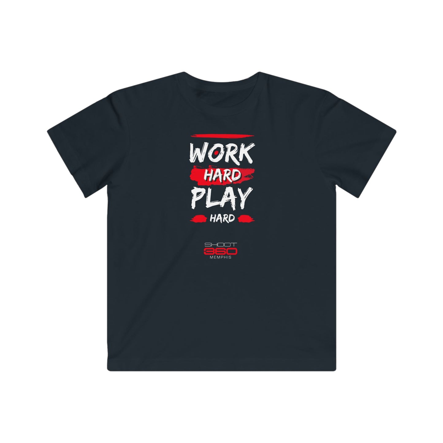 Kids Work Hard Play Hard Tee