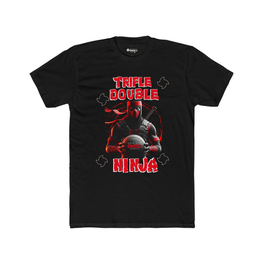 Triple Double Ninja Unisex Cotton Crew Tee